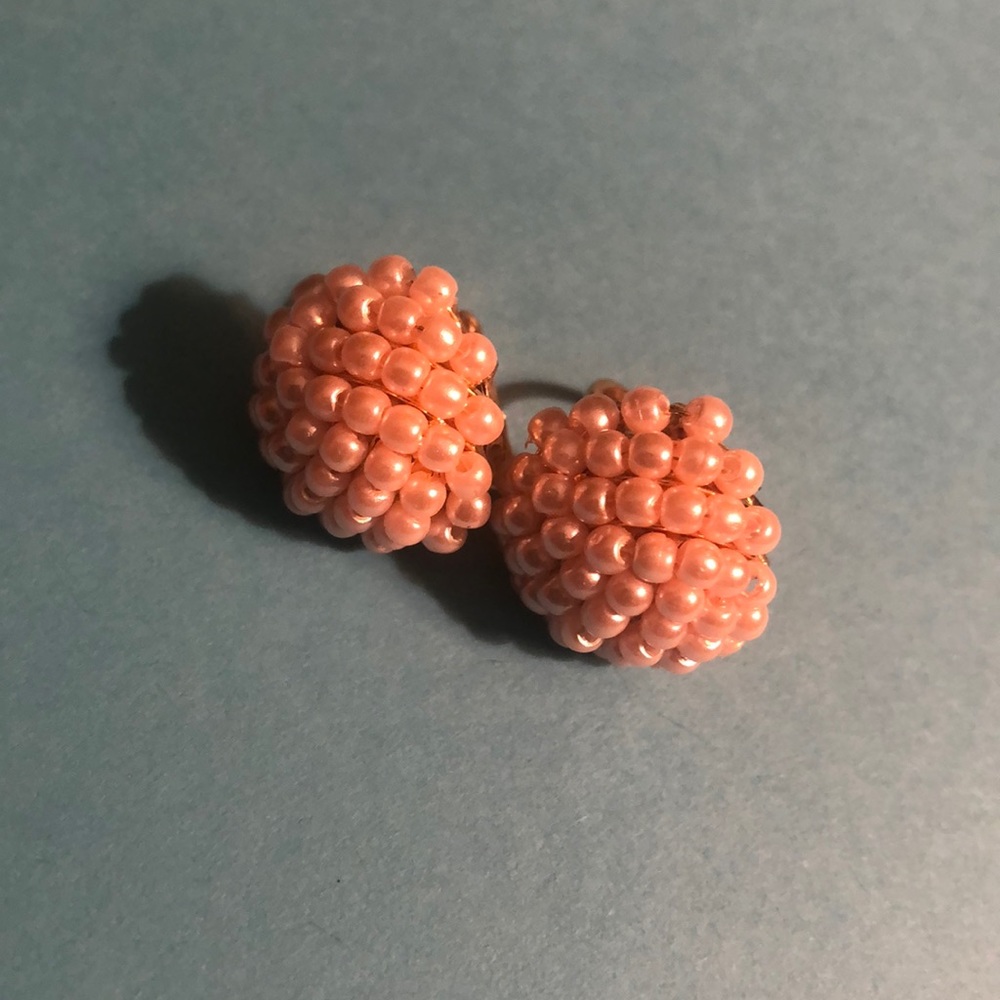 Avon Faux Pearl Clip on Earrings